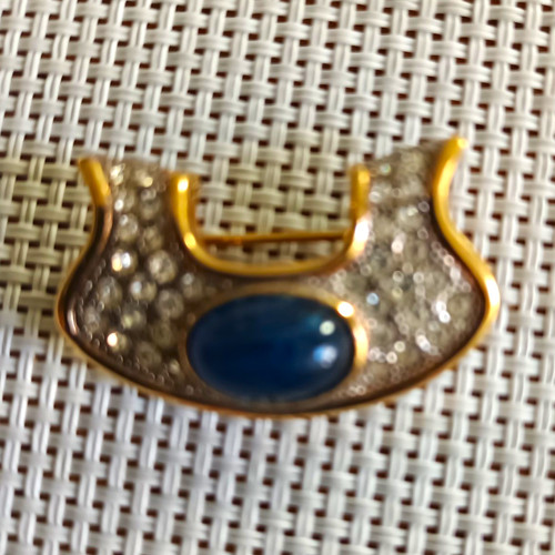 Lanvin brosche mit blauem - brosche,
