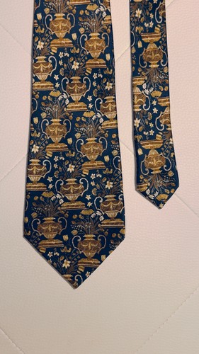 Lanvin paris vintage silk tie - paris,