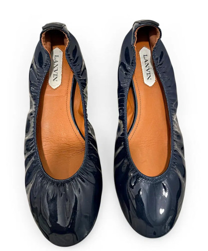 Lanvin ballerinas lackleder - lanvin,