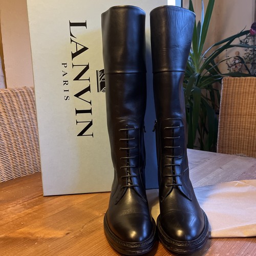 Lederstiefel lanvin gr - lederstiefel, „lanvin“
