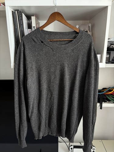 Lanvin distressed sweatshirt