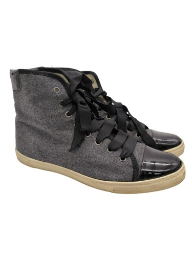 Lanvin schnürsneaker hellgrau - lanvin,