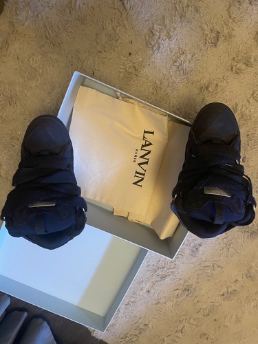 Lanvin curb sneaker blau navy - sneaker,