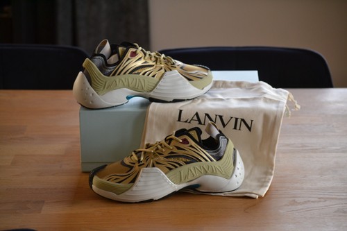 Lanvin flash gold sneaker - lanvin,