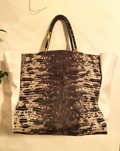 Lanvin leder tragetasche - lanvin,